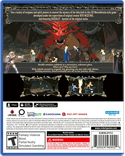 Record of Lodoss War: Deedlit in Wonder Labyrinth - (PS5) PlayStation 5 [UNBOXING] Video Games Red Art Games   