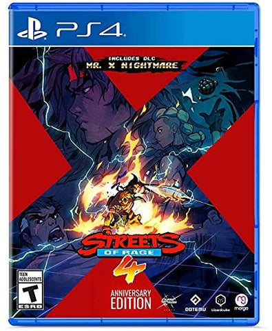 Streets of Rage 4 - Anniversary Edition - (PS4) PlayStation 4 [UNBOXING] Video Games Merge Games   