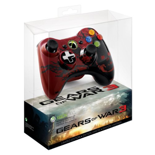 gears of war 3 limited edition Microsoft Gears of War 3 Limited Edition Wireless Controller - (X360)