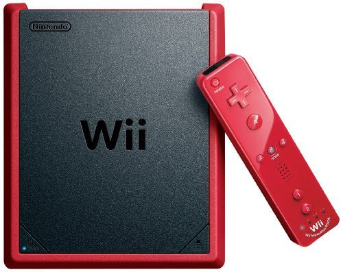 Nintendo Wii Mini with Mario Kart (Red) - Nintendo Wii Consoles Nintendo   