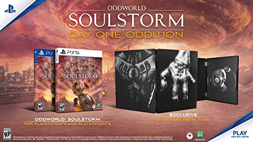 Oddworld: Soulstorm Day One Oddition - (PS5) PlayStation 5 [UNBOXING] Video Games Microids   