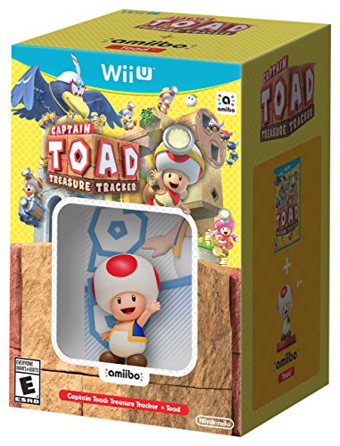 Captain Toad: Treasure Tracker + Toad amiibo - Nintendo Wii U Video Games Nintendo   