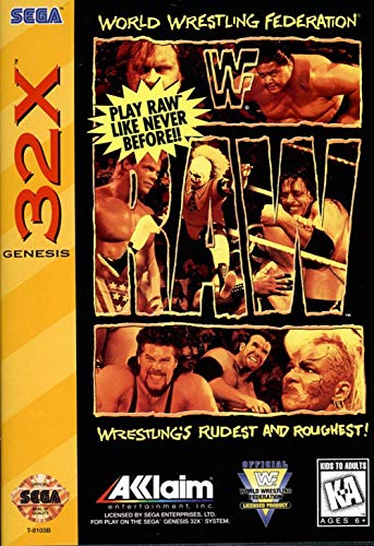 WWF Raw - SEGA 32X [Pre-Owned] Video Games SEGA   