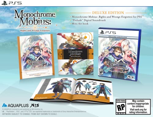 Monochrome Mobius: Rights and Wrongs Forgotten (Deluxe Edition) - (PS5) PlayStation 5 Video Games NIS America   