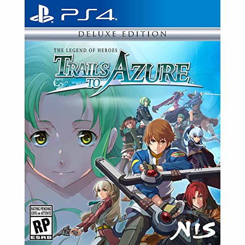 The Legend of Heroes: Trails to Azure (Deluxe Edition) - (PS4) PlayStation 4 Video Games NIS America   