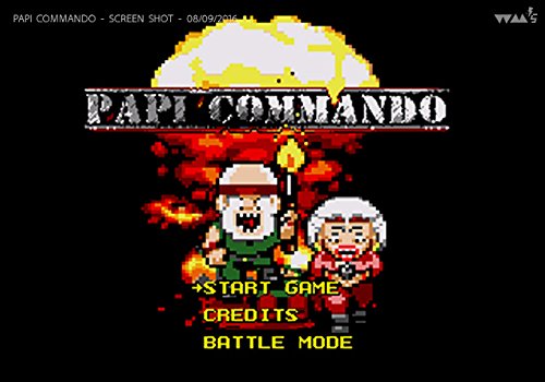 Papi Commando - SEGA Genesis Video Games Watermelon   