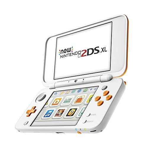 New Nintendo 2DS XL Console (White + Orange) - Nintendo 3DS [Pre-Owned] CONSOLE Nintendo