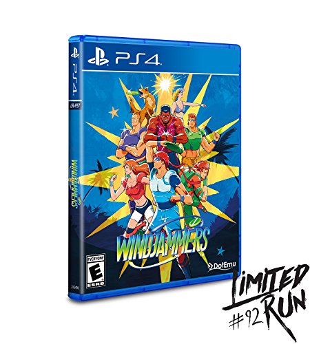 Windjammers (Limited Run #92) - (PS4) PlayStation 4 Video Games Limited Run Games   