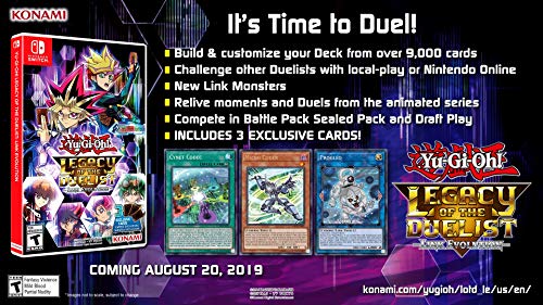Yu-Gi-Oh! Legacy of the Duelist: Link Evolution - (NSW) Nintendo Switch [Pre-Owned] Video Games Konami   