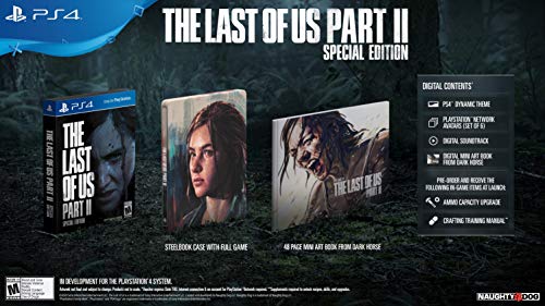 The Last of Us Part II ( Special Edition ) - (PS4) PlayStation 4 Video Games Playstation   