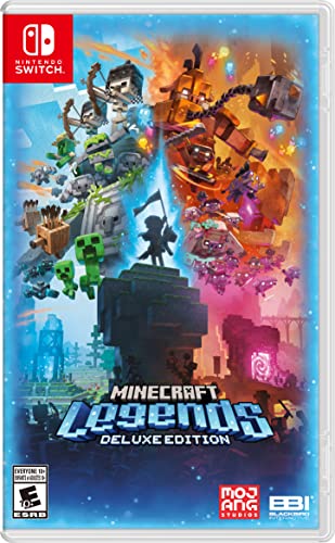 Minecraft Legends Deluxe Edition - (NSW) Nintendo Switch Video Games Nintendo   