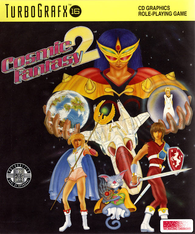 Cosmic Fantasy 2 - Turbo CD Video Games Working Designs   