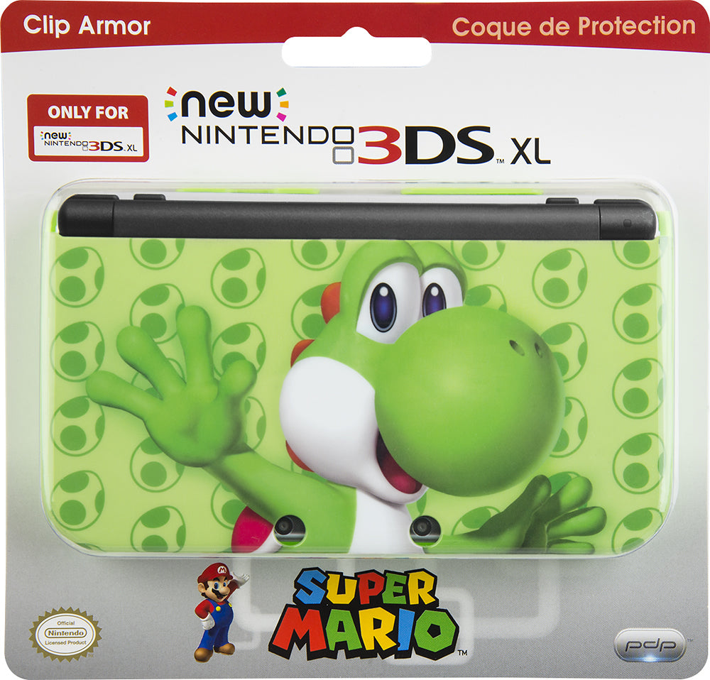 PDP New Nintendo 3DS XL Clip Armor (Yoshi) - Nintendo 3DS Accessories PDP   