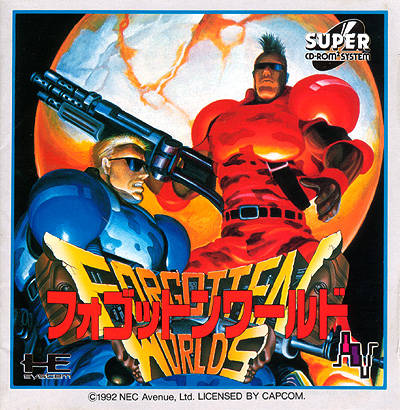 Forgotten Worlds - Turbo CD (Japanese Import) [Pre-Owned] Video Games NEC Interchannel   
