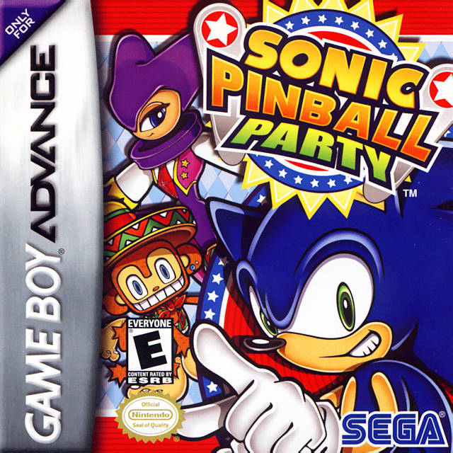 Sonic Pinball Party - (GBA) Game Boy Advance [Pre-Owned] Video Games Sega   