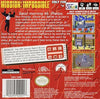 Mission: Impossible - (GBC) Game Boy Color [Pre-Owned] Video Games Infogrames   