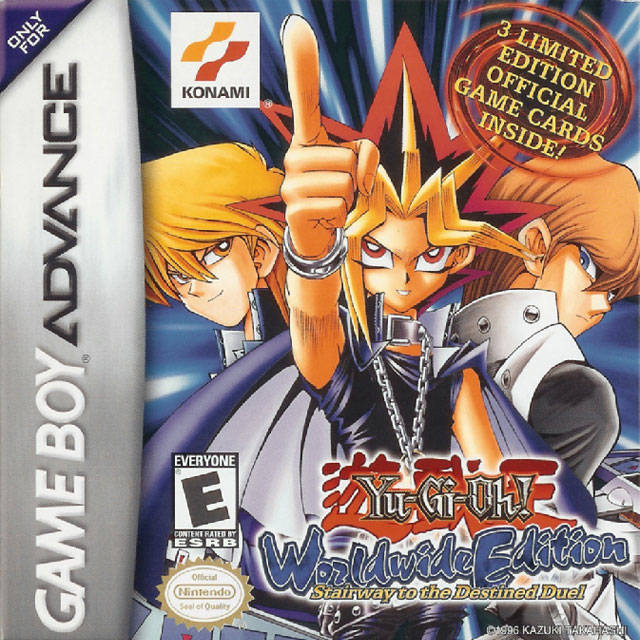 Yu-Gi-Oh! Worldwide Edition: Stairway to the Destined Duel - (GBA) Game Boy Advance [Pre-Owned] Video Games Konami   