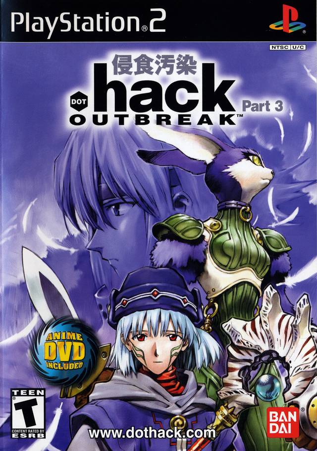 .hack//Part 3: Outbreak - (PS2) PlayStation 2 [Pre-Owned] Video Games Bandai Namco   