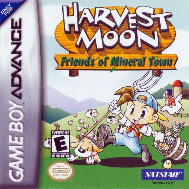 Harvest Moon: Friends of Mineral Town - (GBA) Game Boy Advance [Pre-Owned] Video Games Natsume   