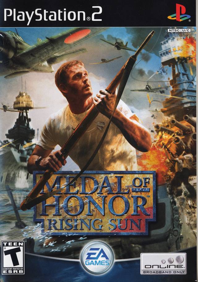 Medal of Honor: Rising Sun - (PS2) PlayStation 2 [Pre-Owned] Video Games EA Games   