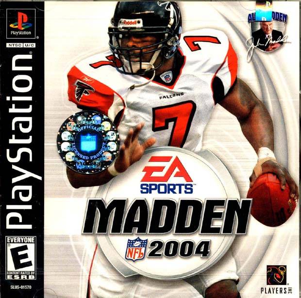 Madden NFL 2004 - PlayStation 1 Video Games EA Sports   