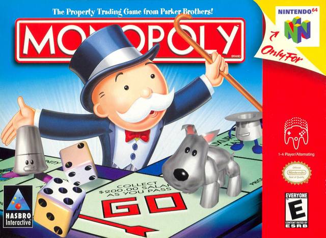 Monopoly - (N64) Nintendo 64 [Pre-Owned] Video Games Hasbro Interactive   