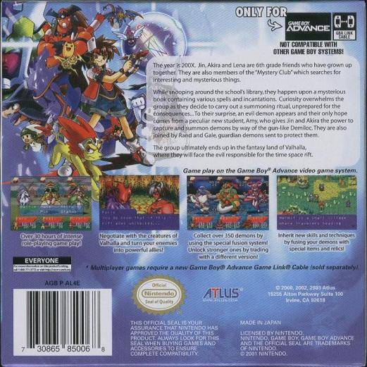 DemiKids: Light Version - (GBA) Game Boy Advance [Pre-Owned] Video Games Atlus   