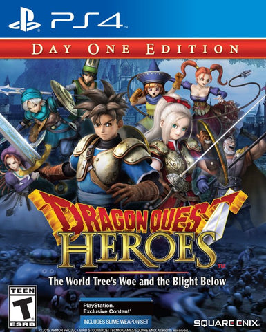 Dragon Quest Heroes: The World Tree's Woe and the Blight Below (Day One Edition) - PlayStation 4 Video Games Square Enix   