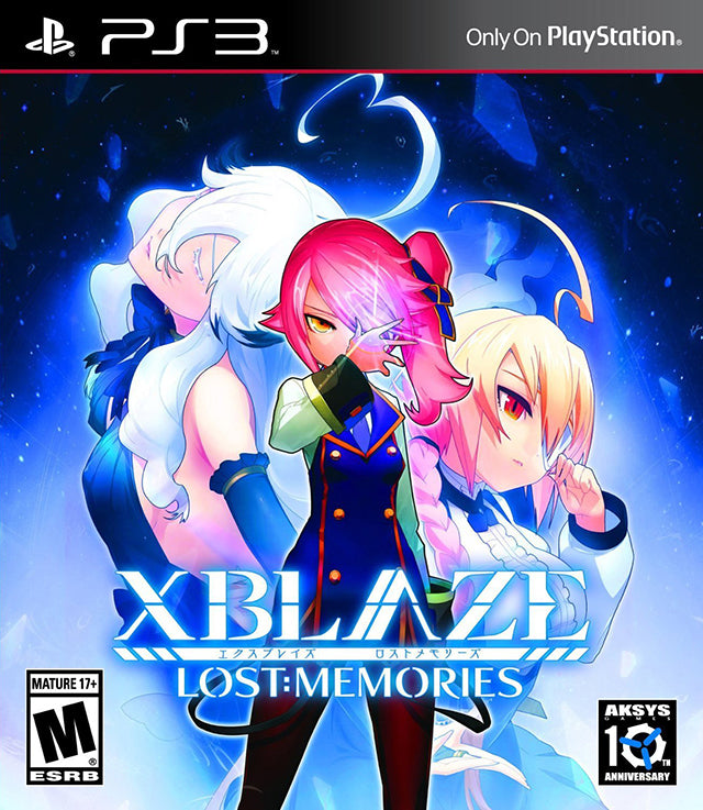 XBLAZE: Lost Memories - PlayStation 3 Video Games Aksys Games   