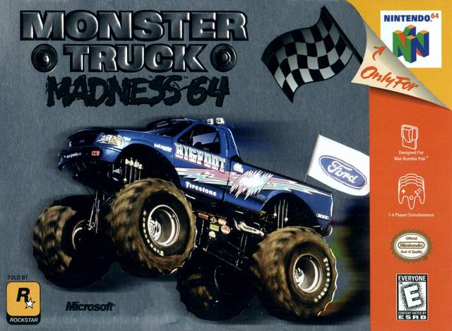 Monster Truck Madness 64 - (N64) Nintendo 64 [Pre-Owned] Video Games Rockstar Games   