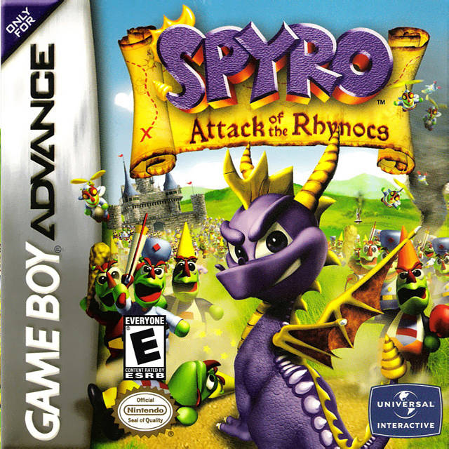 Spyro: Attack of the Rhynocs - (GBA) Game Boy Advance [Pre-Owned] Video Games Universal Interactive   