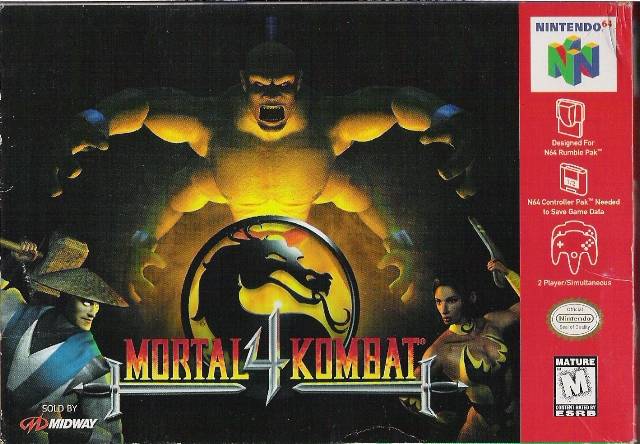 Mortal Kombat 4 - (N64) Nintendo 64 [Pre-Owned] Video Games Midway   