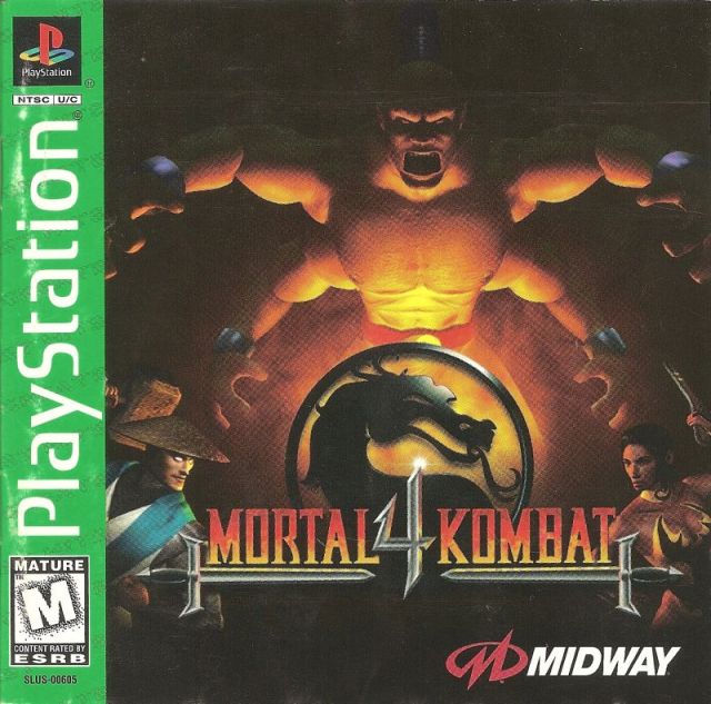 Mortal Kombat 4 (Greatest Hits) - ( PS1 ) PlayStation 1 [Pre-Owned] Video Games Midway   