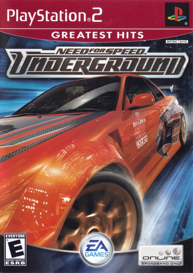 Need for Speed Underground (Greatest Hits) - (PS2) PlayStation 2 [Pre-Owned] Video Games Electronic Arts   