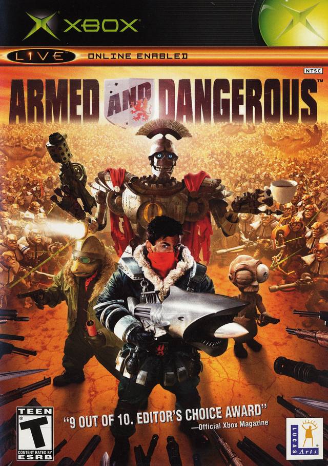 Armed and Dangerous - Xbox Video Games LucasArts   