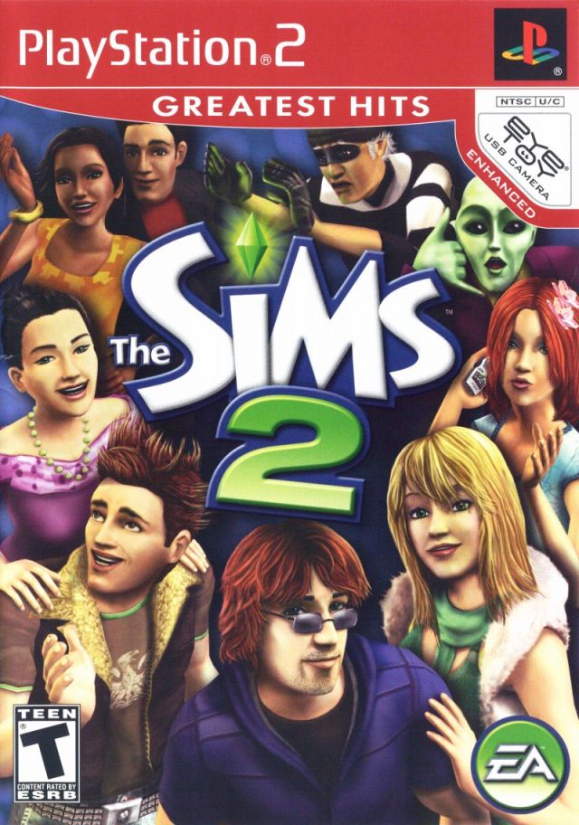 The Sims 2 (Greatest Hits) - (PS2) PlayStation 2 [Pre-Owned] Video Games Electronic Arts   