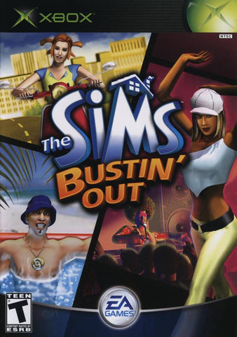 The Sims Bustin' Out - Xbox Video Games EA Games   