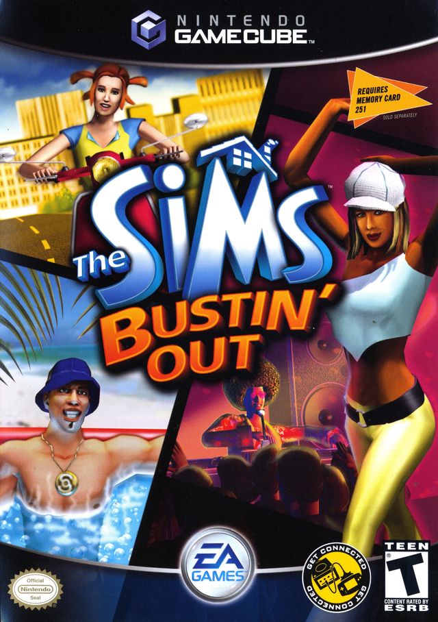 The Sims Bustin' Out - (GC) GameCube [Pre-Owned] Video Games EA Games   