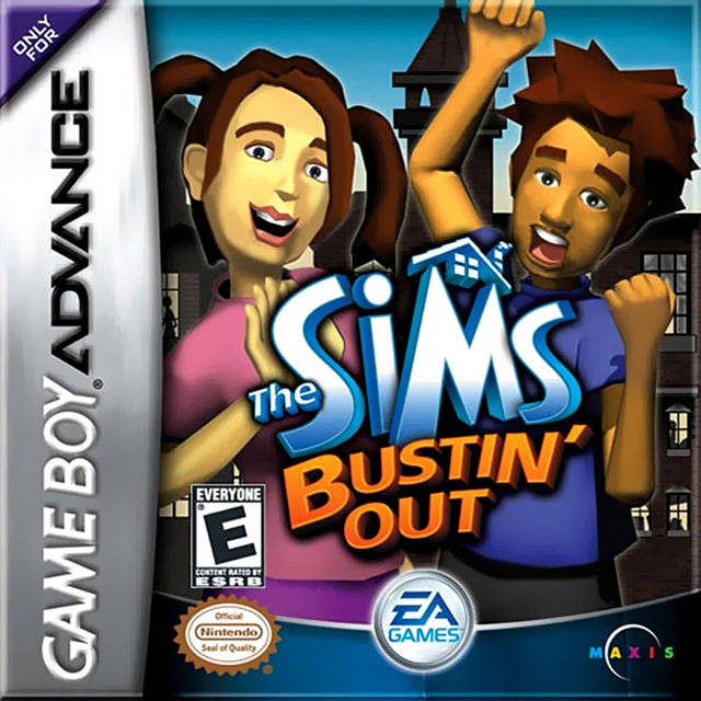 The Sims Bustin' Out - (GBA) Game Boy Advance [Pre-Owned] Video Games EA Games   