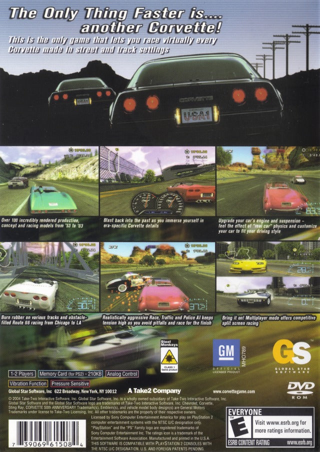 Corvette - (PS2) PlayStation 2 [Pre-Owned] Video Games Global Star Software   