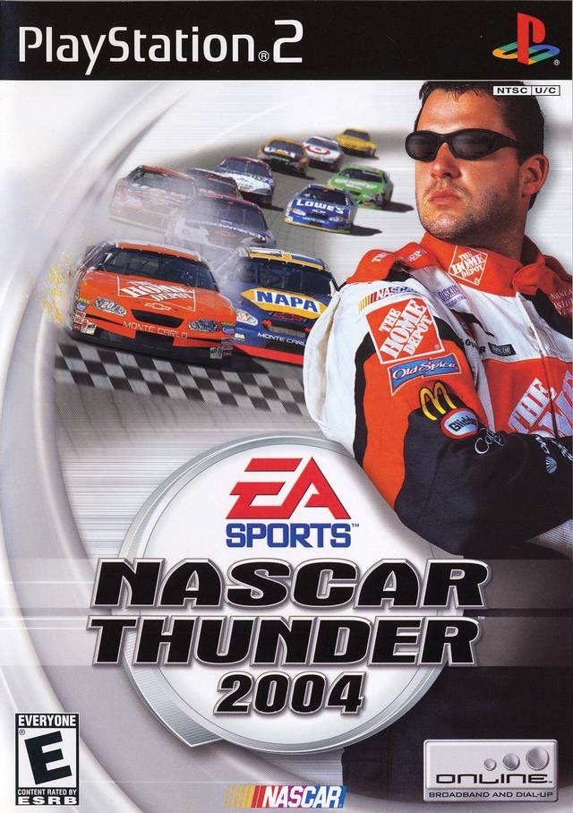 NASCAR Thunder 2004 - (PS2) PlayStation 2 [Pre-Owned] Video Games Electronic Arts   