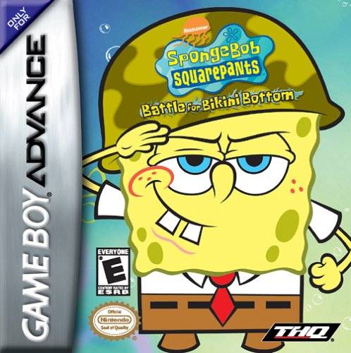 SpongeBob SquarePants: Battle for Bikini Bottom - (GBA) Game Boy Advance [Pre-Owned] Video Games THQ   