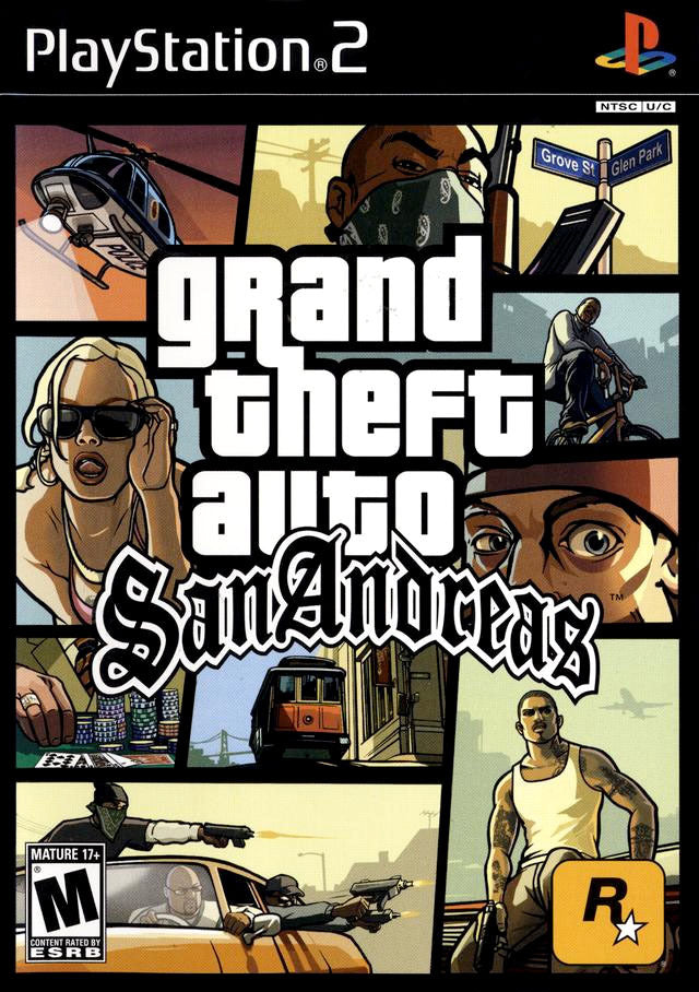 Grand Theft Auto: San Andreas - (PS2) PlayStation 2 [Pre-Owned] Video Games Rockstar Games   