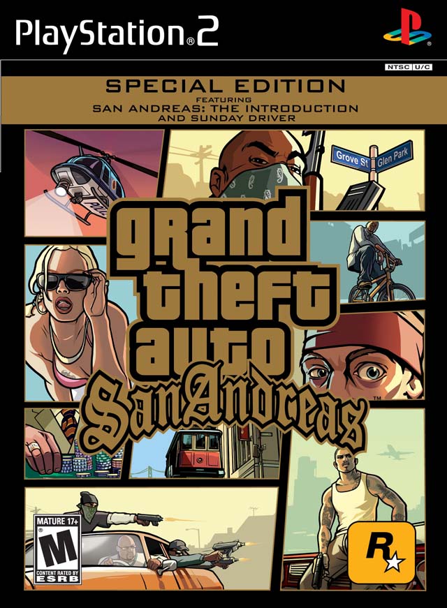  Grand Theft Auto: San Andreas (PS2) : Video Games
