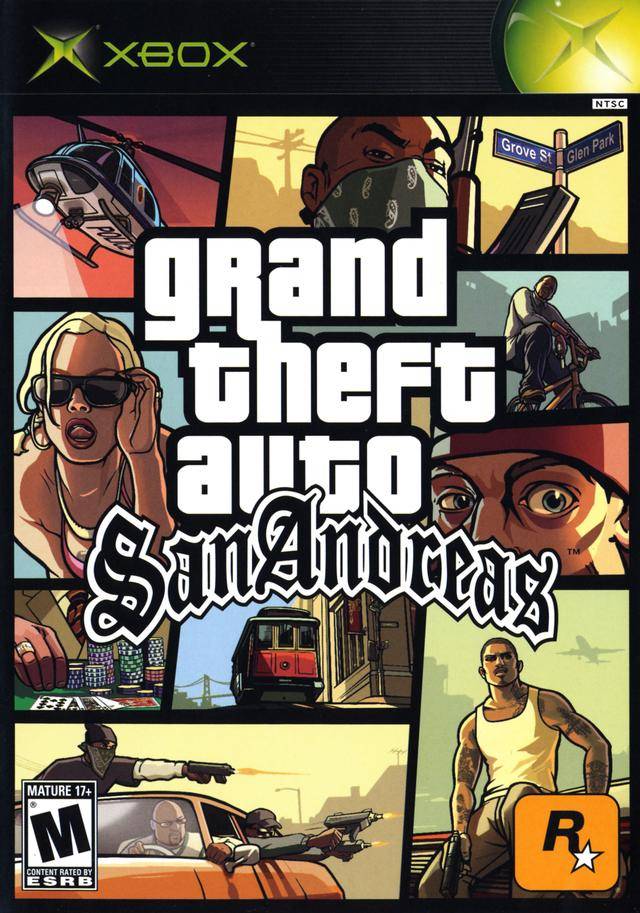Grand Theft Auto: San Andreas (Second Edition) - (XB) Xbox [Pre-Owned] Video Games Rockstar Games   