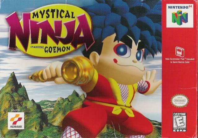Mystical Ninja starring Goemon - (N64) Nintendo 64 [Pre-Owned] Video Games Konami   