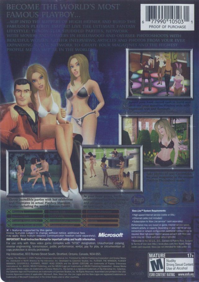 Playboy: The Mansion - (XB) Xbox [Pre-Owned] Video Games Arush Entertainment   