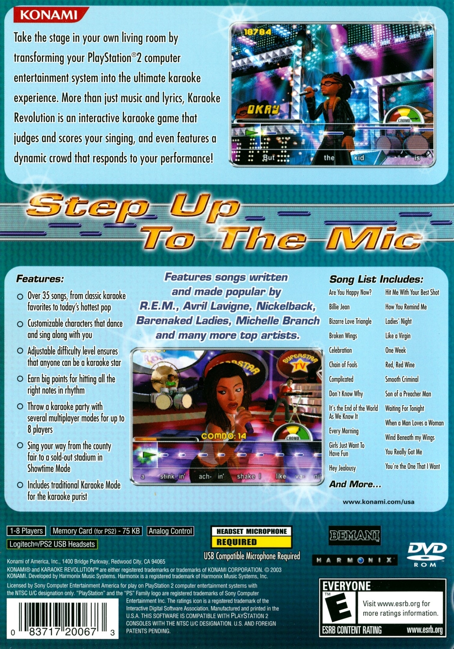 Karaoke Revolution - (PS2) Playstation 2 [Pre-Owned] Video Games Konami   