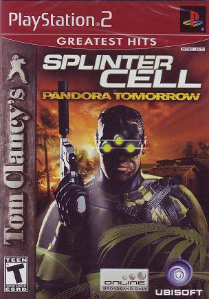 Tom Clancy's Splinter Cell Pandora Tomorrow (Greatest Hits) - (PS2) PlayStation 2 [Pre-Owned] Video Games Ubisoft   