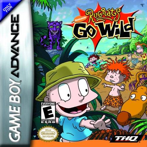 Nickelodeon Rugrats Go Wild - (GBA) Game Boy Advance Video Games THQ   
